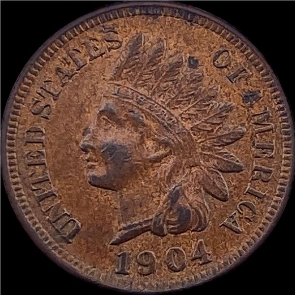 1904 Indian Head Cent CHOICE AU
