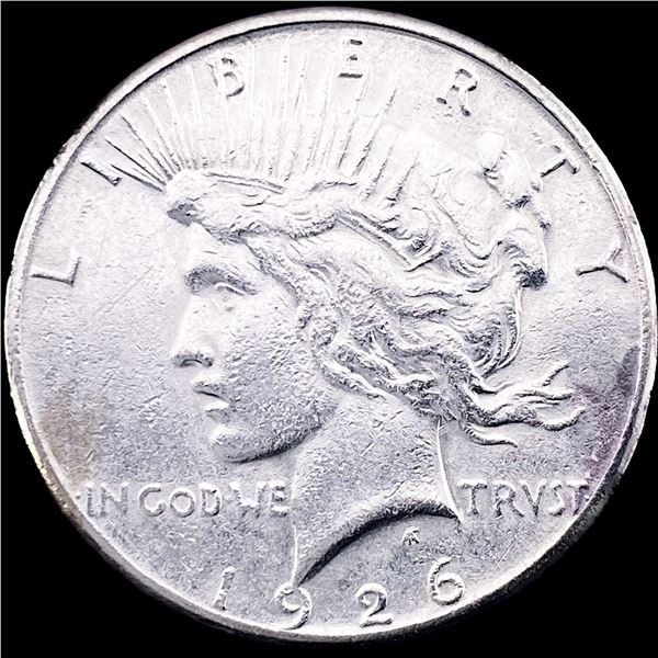 1926-S Silver Peace Dollar NEARLY UNCIRCULATED