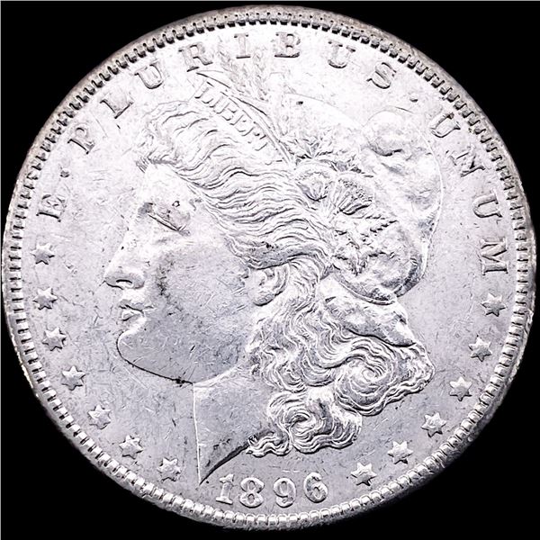 1896-O Silver Morgan Dollar CHOICE AU