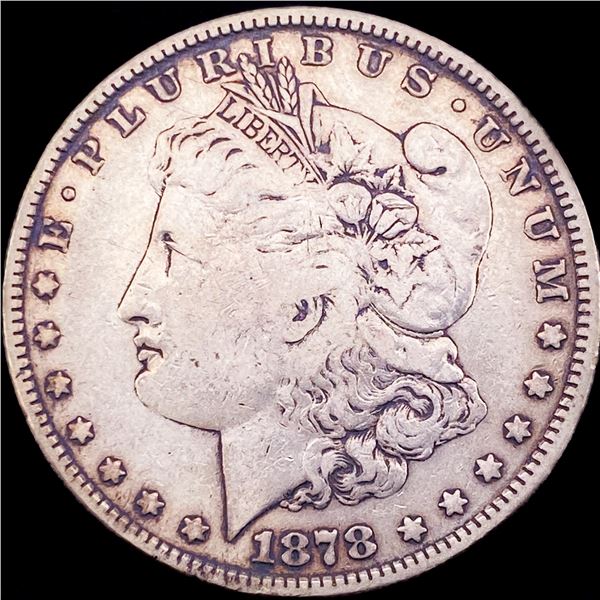 1878 Silver Morgan Dollar LIGHTLY CIRCULATED