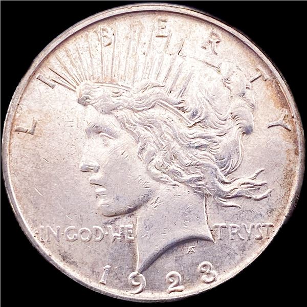 1923 Silver Peace Dollar CLOSELY UNCIRCULATED