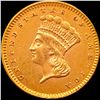 Image 1 : 1856 Gold $1 Indian Head Type 2 CLOSELY UNCIRCULATED