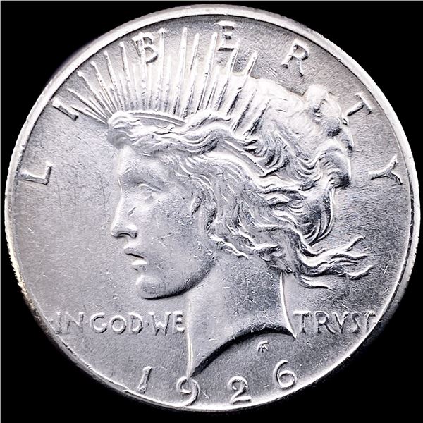 1926 Silver Peace Dollar CHOICE AU