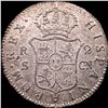 Image 2 : 1805-Mo TH Mexico 2 Reales Silver Coin HIGH GRADE