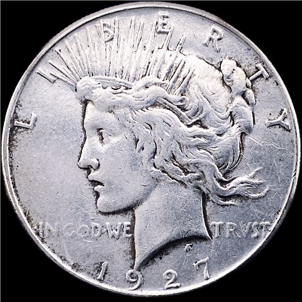 1927-S Silver Peace Dollar CLOSELY UNCIRCULATED