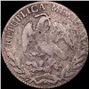 Image 2 : 1868-Mo YH Mexico Silver 8 Reales HIGH GRADE