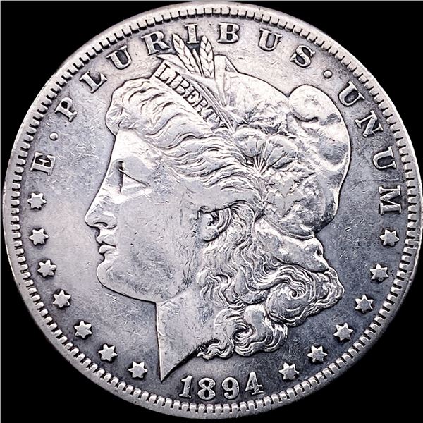 1894-S Silver Morgan Dollar NEARLY UNCIRCULATED