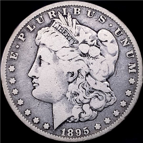 1895-O Silver Morgan Dollar LIGHTLY CIRCULATED