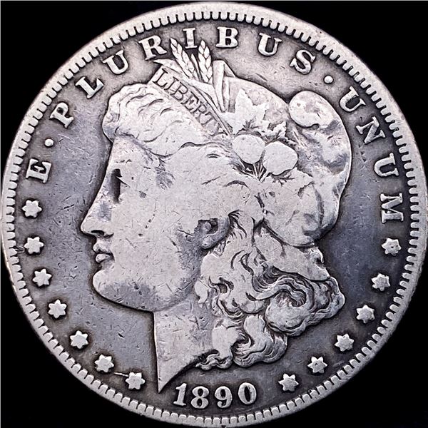 1890-CC Silver Morgan Dollar NICELY CIRCULATED