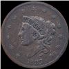Image 1 : 1837 Coronet Head Large Cent LIGHTLY CIRCULATED