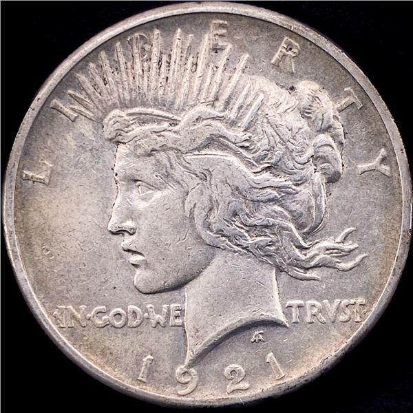 1921 Silver Peace Dollar CLOSELY UNCIRCULATED