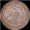 Image 2 : 1877 Seated Liberty Half Dollar NEARLY UNCIRCULATED