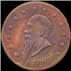 Image 1 : 1863 Civil War Token - Gustavus Lindenmueller LIGHTLY CIRCULATED