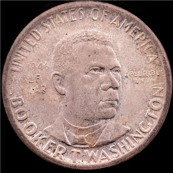 1946-S Silver Booker T. Washington Half Dollar CHOICE BU