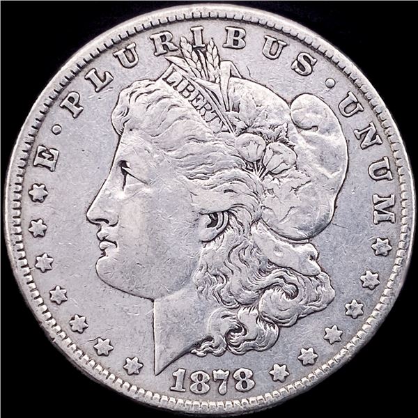 1878-S Silver Morgan Dollar NEARLY UNCIRCULATED