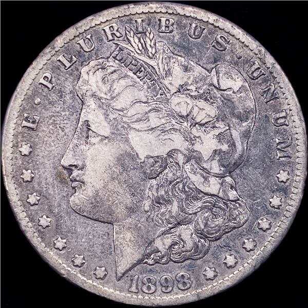 1898-S Silver Morgan Dollar LIGHTLY CIRCULATED