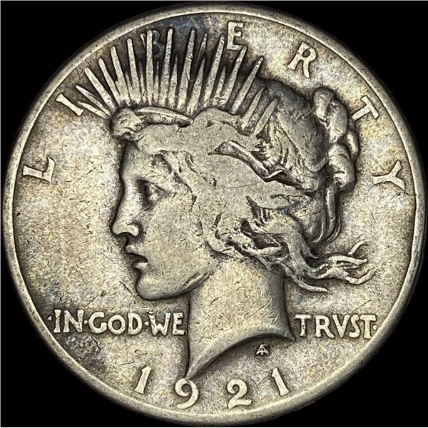 1921 Silver Peace Dollar LIGHTLY CIRCULATED