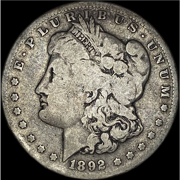 1892 Silver Morgan Dollar NICELY CIRCULATED