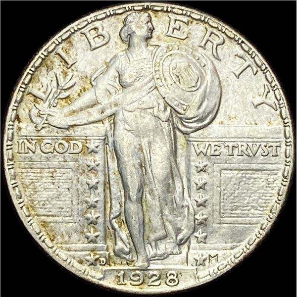 1928-D Silver Standing Liberty Quarter CLOSELY UNCIRCULATED