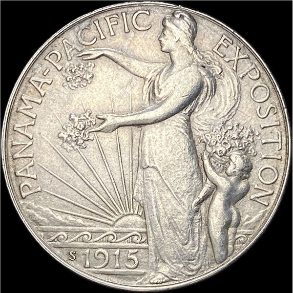 1915-S Silver Panama-Pacific Half Dollar UNCIRCULATED