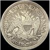Image 2 : 1853 Arrows Seated Liberty Silver Quarter NEARLY UNCIRCULATED