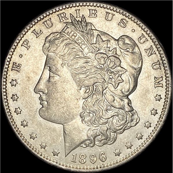 1896-S Silver Morgan Dollar CLOSELY UNCIRCULATED