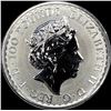 Image 1 : 2022 Platinum 1 oz Britannia Ã‚Â£100 SUPERB GEM BU