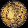 Image 1 : 1886 TONED Morgan Silver Dollar SUPERB GEM BU