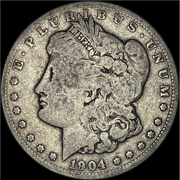 1904-S Silver Morgan Dollar NICELY CIRCULATED
