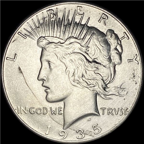 1935 Silver Peace Dollar UNCIRCULATED