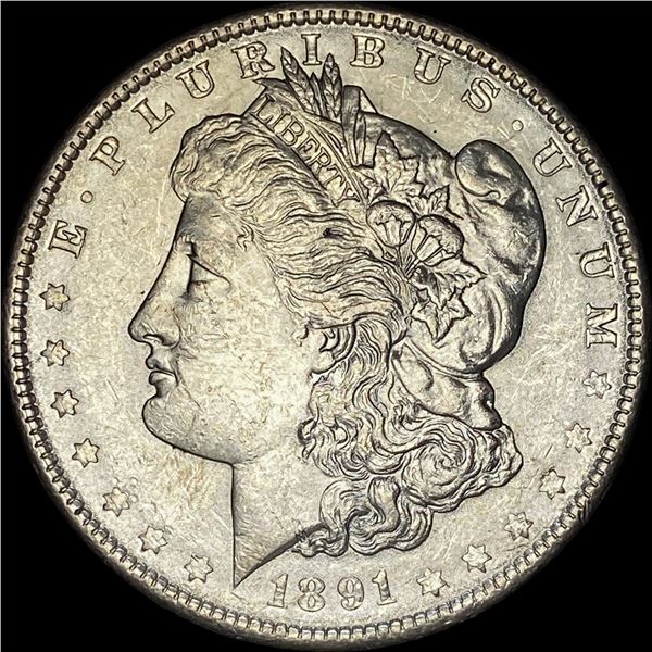 1891 Silver Morgan Dollar UNCIRCULATED