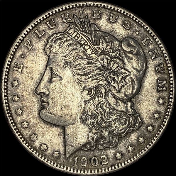 1902-S Silver Morgan Dollar CLOSELY UNCIRCULATED