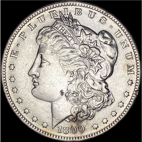 1890-O Silver Morgan Dollar CHOICE AU