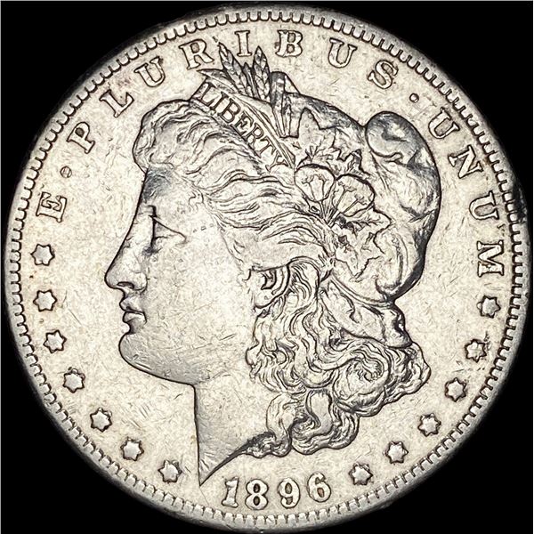 1896-S Silver Morgan Dollar NEARLY UNCIRCULATED
