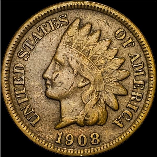 1908-S Indian Head Cent LIGHTLY CIRCULATED