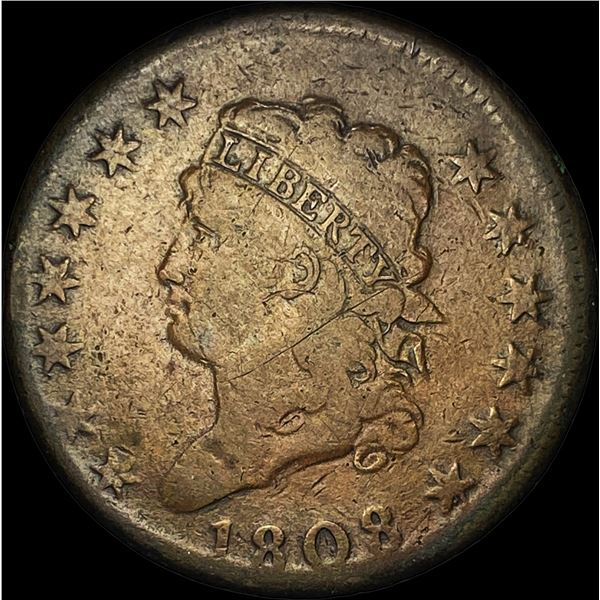 1808 Classic Head Large Cent LIGHTLY CIRCULATED