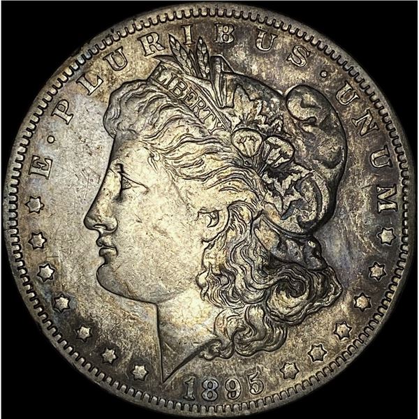 1895-O Silver Morgan Dollar NEARLY UNCIRCULATED