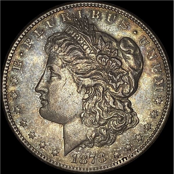 1878-S Silver Morgan Dollar CLOSELY UNCIRCULATED