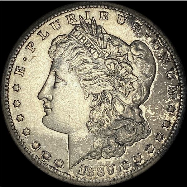 1889-S Silver Morgan Dollar CLOSELY UNCIRCULATED