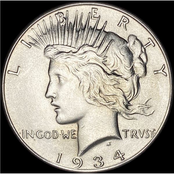 1934 Peace Silver Dollar CLOSELY UNCIRCULATED
