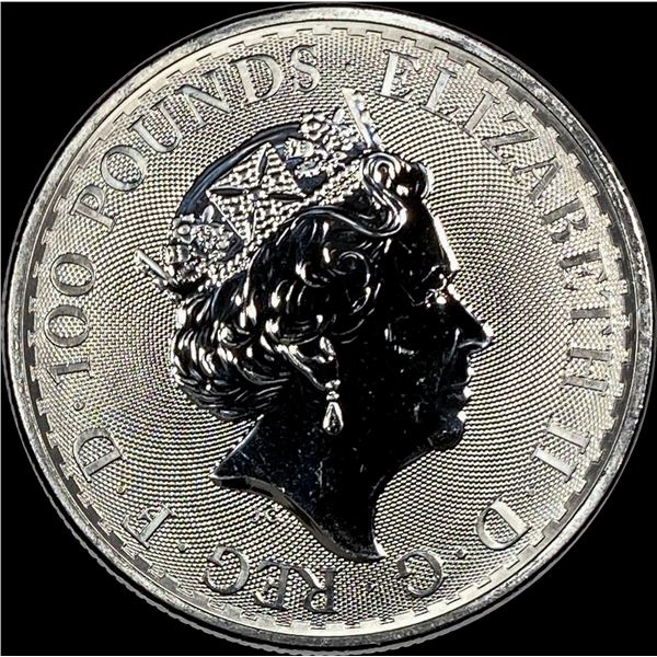 2022 Platinum 1 oz Britannia Â£100 SUPERB GEM BU