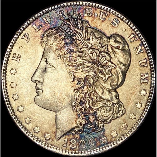 1886-O Silver Morgan Dollar SUPERB GEM BU