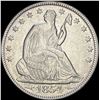 Image 1 : 1854 Arrows Seated Liberty Half Dollar CLOSELY UNCIRCULATED