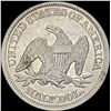 Image 2 : 1854 Arrows Seated Liberty Half Dollar CLOSELY UNCIRCULATED