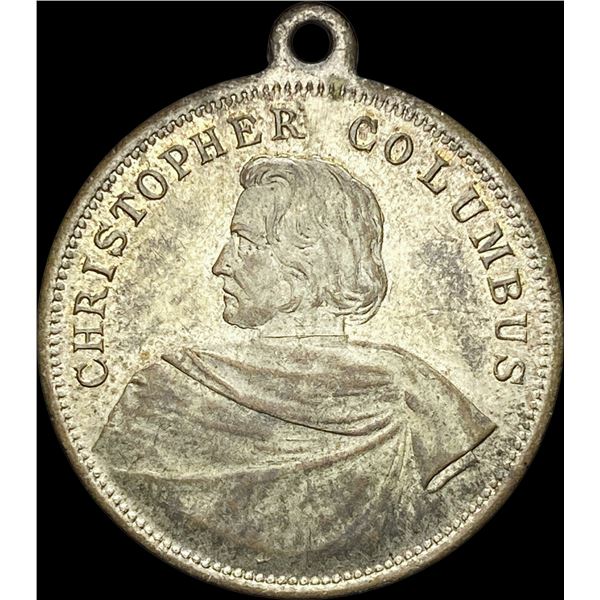 1893 World's Columbian Exposition souvenir medal. UNCIRCULATED