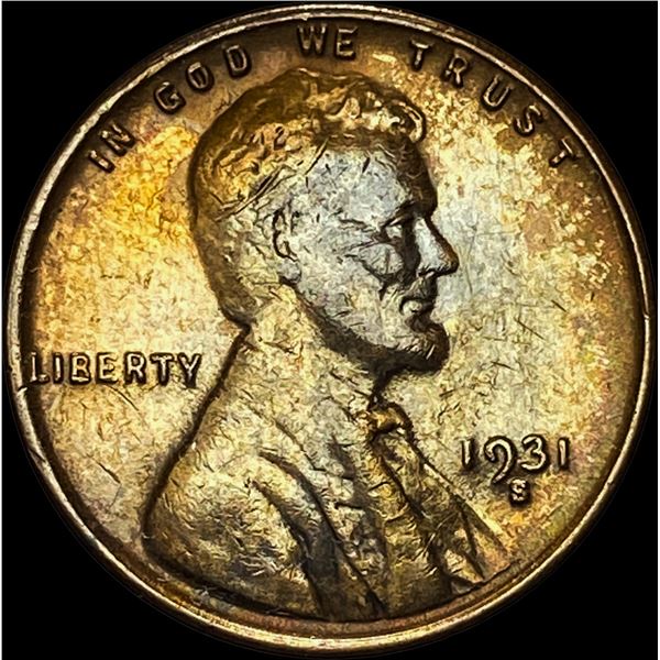 1931-S Lincoln Wheat Cent NEARLY UNCIRCULATED