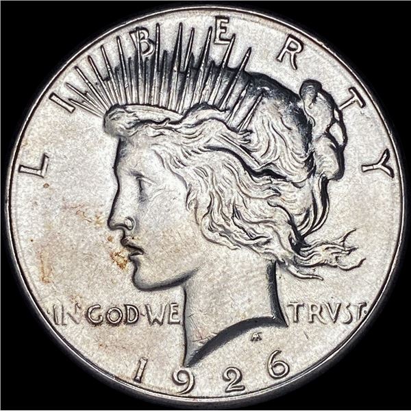 1926-S Silver Peace Dollar CLOSELY UNCIRCULATED