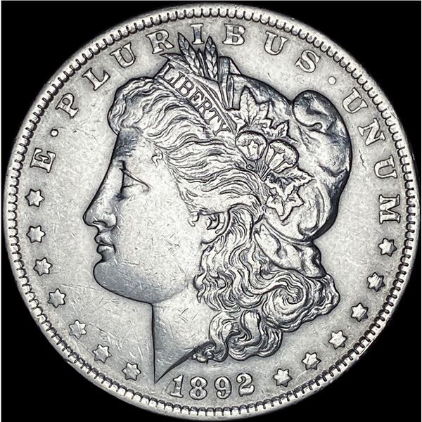 1892-S Silver Morgan Dollar CLOSELY UNCIRCULATED