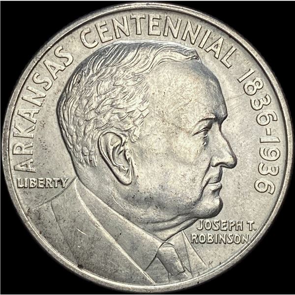 1936 Silver Arkansas Centennial Half Dollar UNCIRCULATED