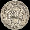 Image 2 : 1901-S Silver Barber Dime NICELY CIRCULATED